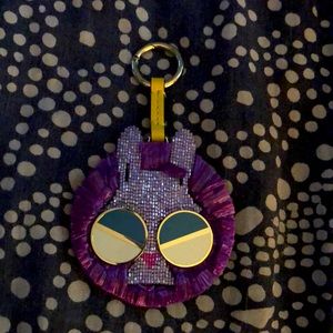 RESERVED FOR RAVISHINGRABBIT Like New- Kate Spade Spademals Bunny Keychain